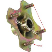 Mozzo ruota posteriore per Quad Shineray 300ST-4E (tipo 2)