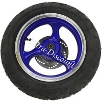 Ruota anteriore completa per Scooter Jonway (blu) Bilder 1