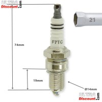 Candela di serie per motore MT4 e Kit MT4 Bilder 1