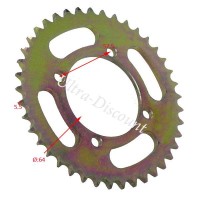 Corona rinforzata a 37 denti per Pit Bike (tipo 5, 420)