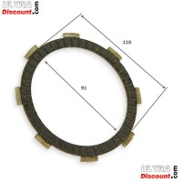 Disco frizione per Quad Shineray 250 cc ST-9E Bilder 1