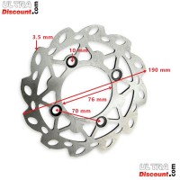 Disco freno Shark per Pit Bike Tipo 5 Bilder 1