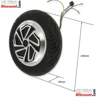 motore hoverboard 36v 250w pneumatico 200x50 Bilder 1
