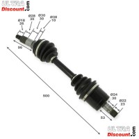 Giunti cardanici per Quad Bashan 250cc BS250AS-43 Bilder 1