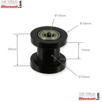 Rotella tendicatena per Dirt Bike (Blu) Bilder 1