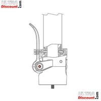 Xiaomi m365 sistema pieghevole completo