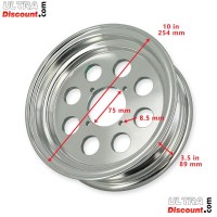 Cerchio Alluminio per Monkey - Gorilla 50cc a 125cc (3.50x10) type2 Bilder 1