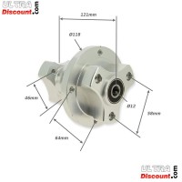 Mozzo ruota posteriore CNC per Monkey Gorilla 50cc-125cc