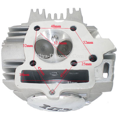 Testata per Pit Bike 125cc 1P52FMI 54mm + coperchio (Lifan) Bilder 1