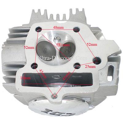Testata per Pit Bike 140cc 1P55FMJ + coperchio (Lifan) Bilder 1