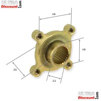 Supporto disco (type3) dei freni per Citycoco Bilder 1