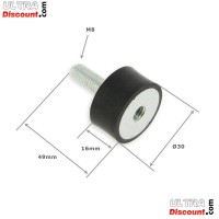 Silentblock M8 30x15 per Bashan 200cc Bilder 1