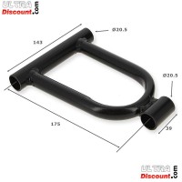 Braccio sospensione superiore per Quad Bigfoot (175mm)