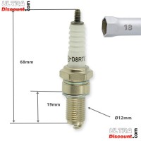 Candela di serie per Quad Bashan 250cc (BS250AS-43) Bilder 1