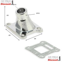 Pipa di immissione per carburatore di 15mm per mini moto Nitro Bilder 1