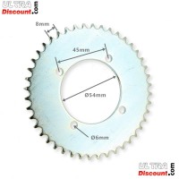 Corona rinforzata a 44 denti per Pit Bike 4T