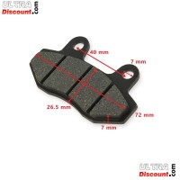 Pastiglie freni per Pit Bike tipo 6 Bilder 1