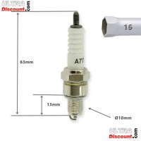 Candela per Pit Bike a 4 tempi da 70cc a 160 cc Bilder 1