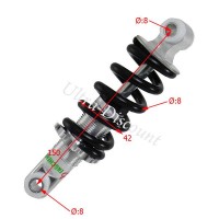 Ammortizzatore posteriore per mini supermotard (150mm)