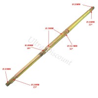 Albero di trasmissione per Quad Shineray 200cc STIIE ( 30 mm ) Bilder 2