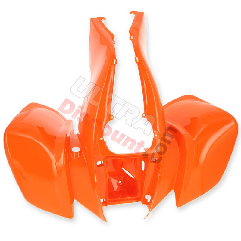 Carena anteriore arancione per Quad Bashan 250cc (BS250S-11), Ricambi quad Bashan 250cc BS250S11