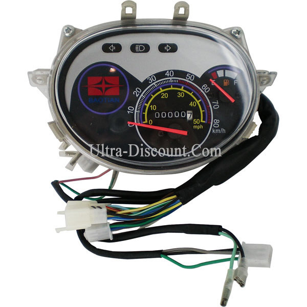 Tachimetro per scooter Baotian BT49QT-7, Ricambi Baotian BT49QT-7