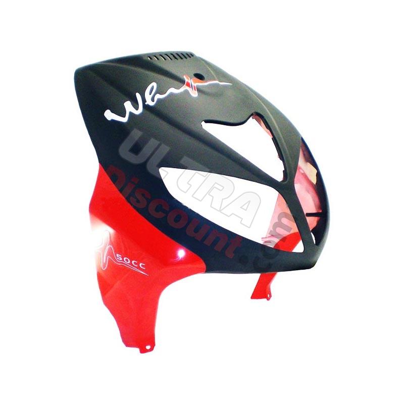 Carena anteriore per scooter Jonway 50cc YY50QT-28A (rossa), Ricambi Scooter Jonway