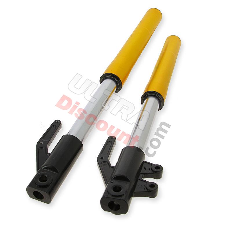 Steli forcella per Dirt Bike oro (650mm), Ricambi Pit Bike