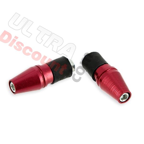 Tappi protezione maniglia Rossi (tipo 5), ricambi YAMAHA PW80