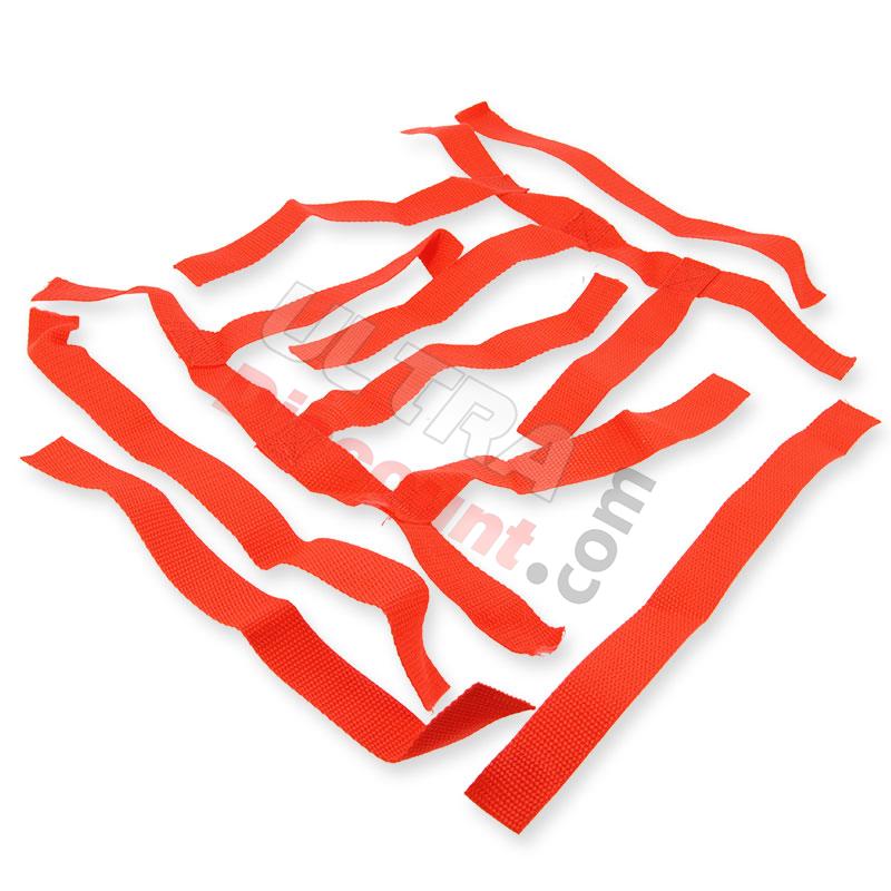 Paio di reti rosso per Poggiapiede per Shineray 250STXE, Ricambi Shineray 250 STXE