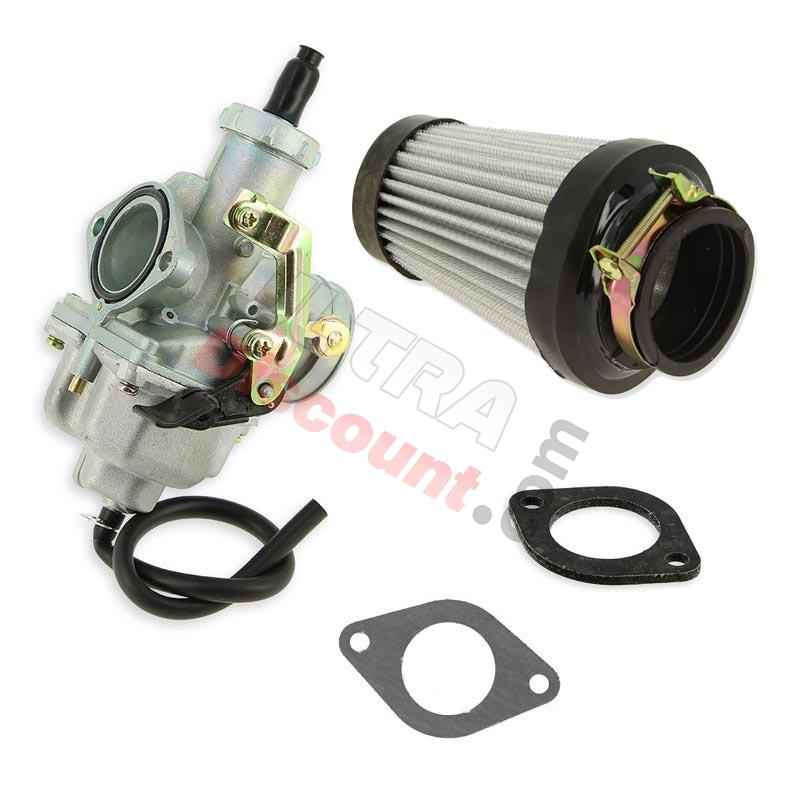 Kit carburatore di 30 mm per quad Shineray 200cc + adattatore, Ricambi Shineray 200STIIE e STIIEB Kit carburatore di 30 mm per quad Shineray 200cc + adattatore, Ricambi Shineray 200STIIE e STIIEB