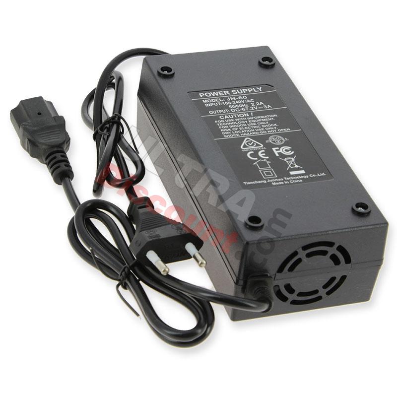 CARICABATTERIA 60V 3A model DZL602001 batteria secondaria Citycoco, Ricambi Citycoco CARICABATTERIA 60V 3A model DZL602001 batteria secondaria Citycoco, Ricambi Citycoco