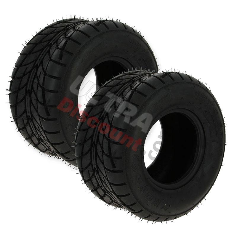 Coppia di pneumatici posteriori per Quad 200cc (18x9.50-8), Ricambi Quad cinesi 200cc Coppia di pneumatici posteriori per Quad 200cc (18x9.50-8), Ricambi Quad cinesi 200cc