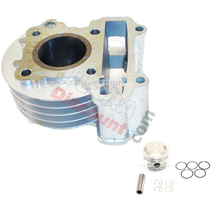 Kit pistone + cilindro per motore 50cc tipo GY6 a 4 tempi, Parti di scooter cinesi