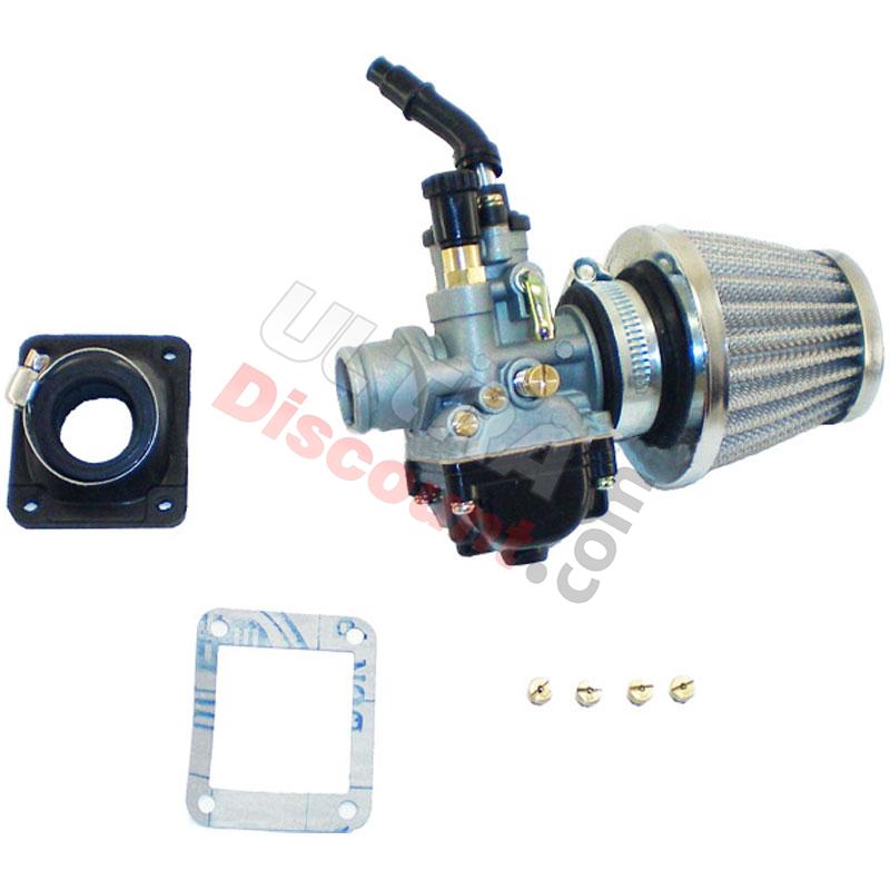 Carburatore di 19mm per mini moto MTA4 + getti + filtro Cornet, Ricambi Pocket Blata MT4 Carburatore di 19mm per mini moto MTA4 + getti + filtro Cornet, Ricambi Pocket Blata MT4
