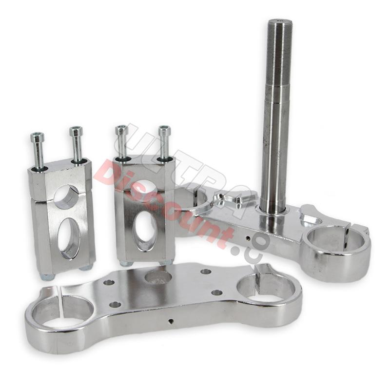 Testa forcella completa 45x48x160 per Pit Bike - ALU, Ricambi Pit Bike