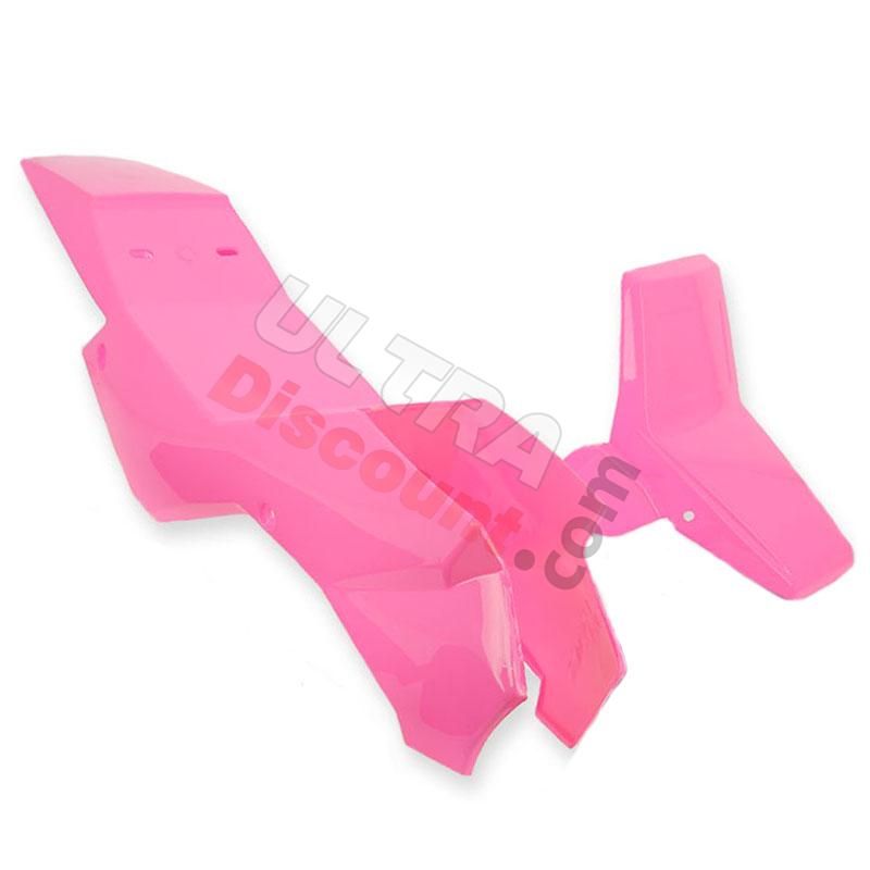 Carena mini Supermot Rosa tipo1, Ricambi pocket supermoto Carena mini Supermot Rosa tipo1, Ricambi pocket supermoto