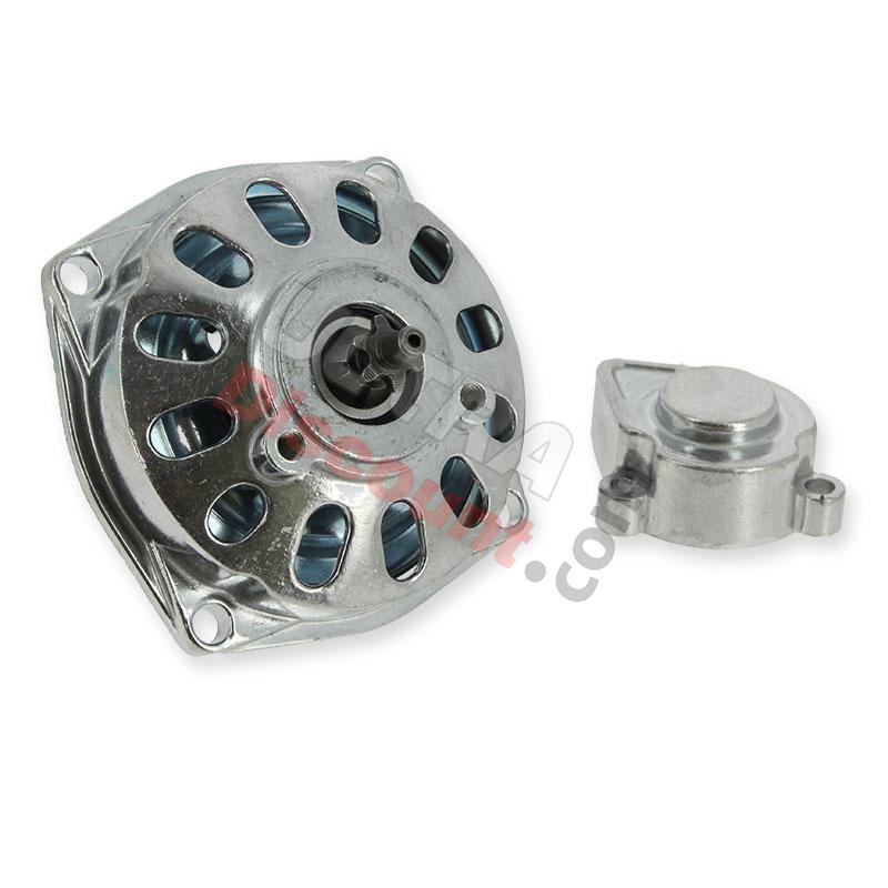 Campana frizione di alta qualità + coperchio + pignone a 6 denti  , Ricambi pocket supermoto