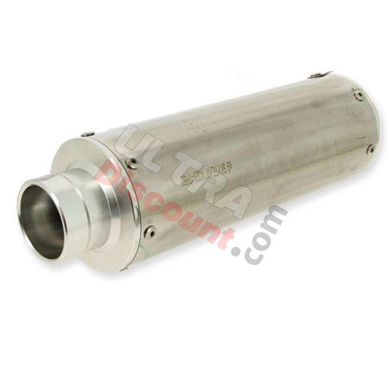 Silenziatore di scarico cromato per Skyteam Skymax Pro 50cc, Ricambi Dax Skymax Silenziatore di scarico cromato per Skyteam Skymax Pro 50cc, Ricambi Dax Skymax