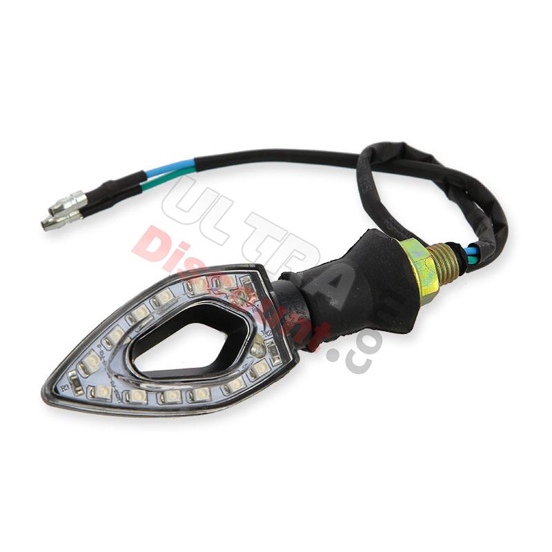 Indicatore anteriore destro LED per Skymax Euro 4 e Euro 5, Ricambi Dax Skymax