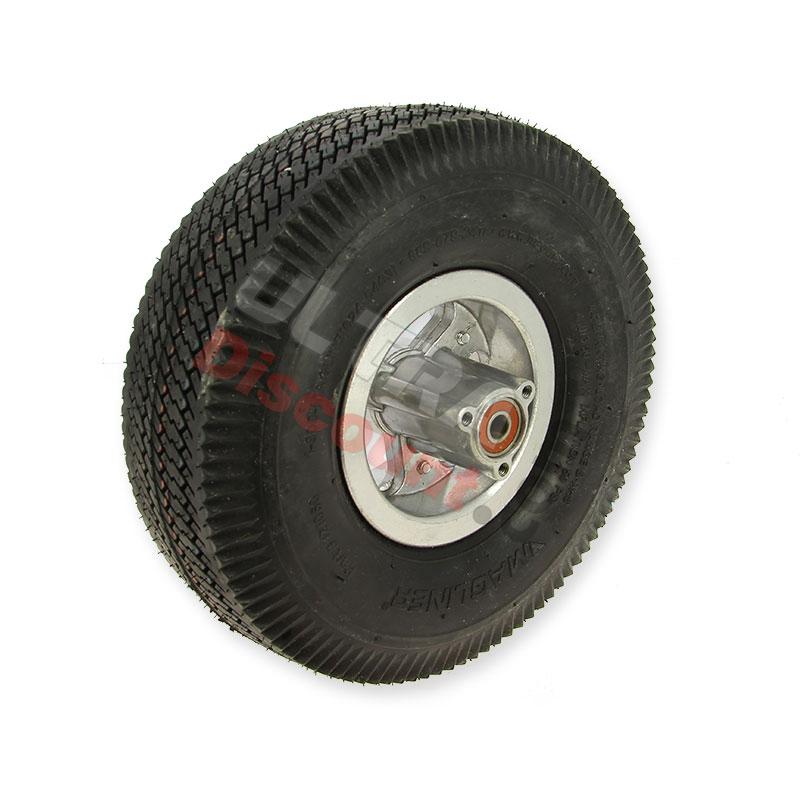 Ruota posteriore completa 4.10/3.50-4 pocket quad, Ricambi Scooter termico