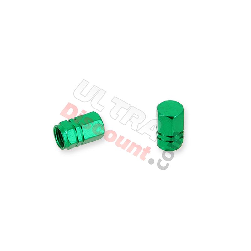 Coppia di Coppia di tappi valvola verdi, Ricambi Quad Shineray 300