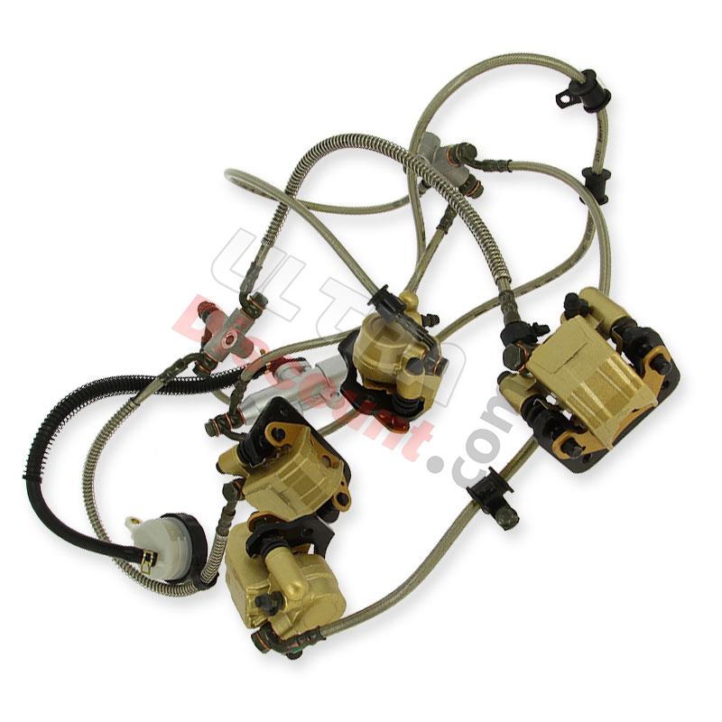 Kit freni completo per Quad Bashan 250cc (BS250AS-43), Ricambi Bashan 250cc BS250AS-43 Kit freni completo per Quad Bashan 250cc (BS250AS-43), Ricambi Bashan 250cc BS250AS-43