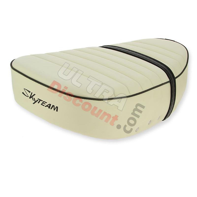 Sella Tuning Skyteam per Dax 50-125cc (Bianco avorio, 2,4l), Ricambi Dax Skymax