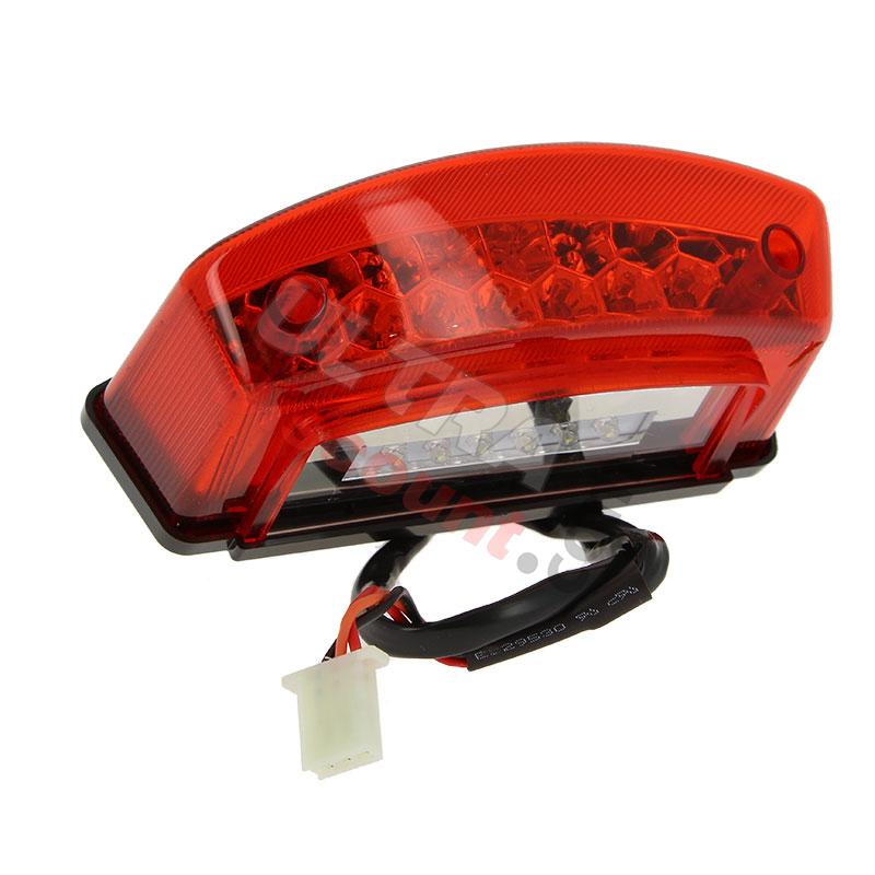 Luce posteriore LED per Quad Shineray 200cc (XY200STIIE-B) (type2), Ricambi Shineray 200STIIE e STIIEB