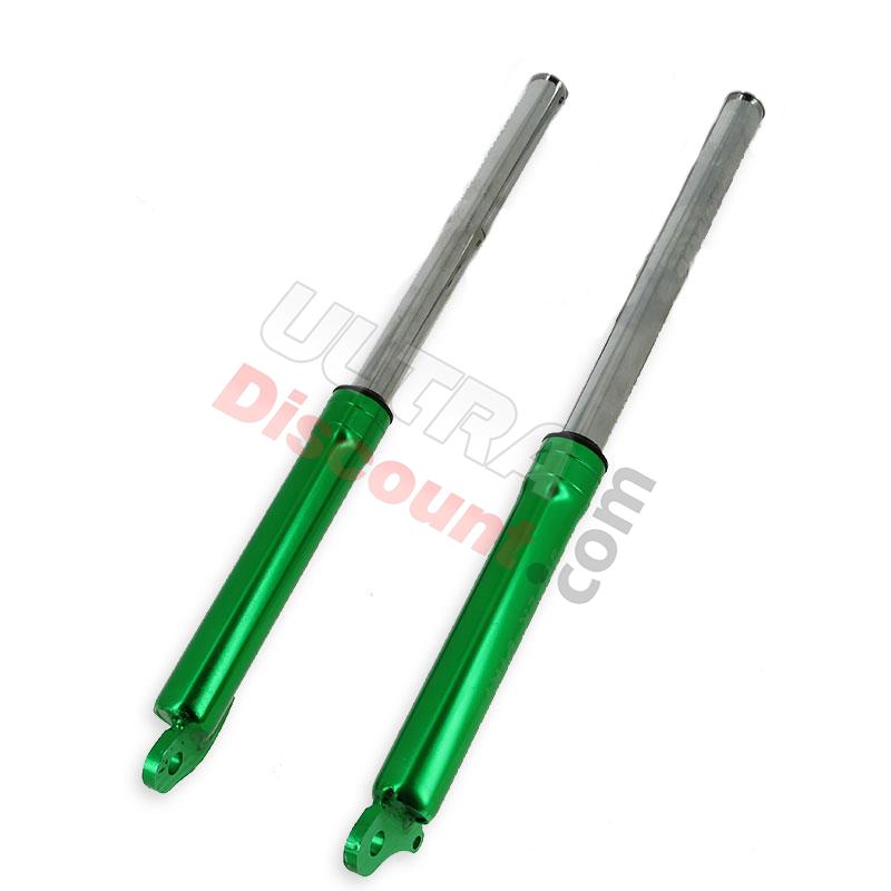 Steli forcella per mini moto cross Verde (Tipo 1), Ricambi Mini moto cross