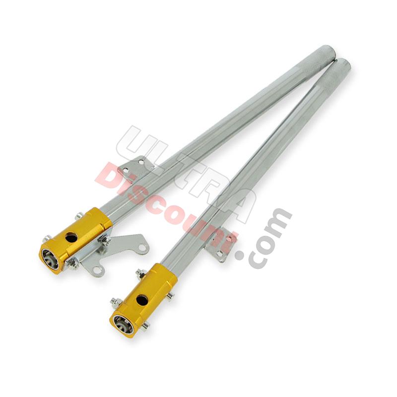 Steli forcella per mini moto Supermotard (+4cm), Ricambi pocket supermoto