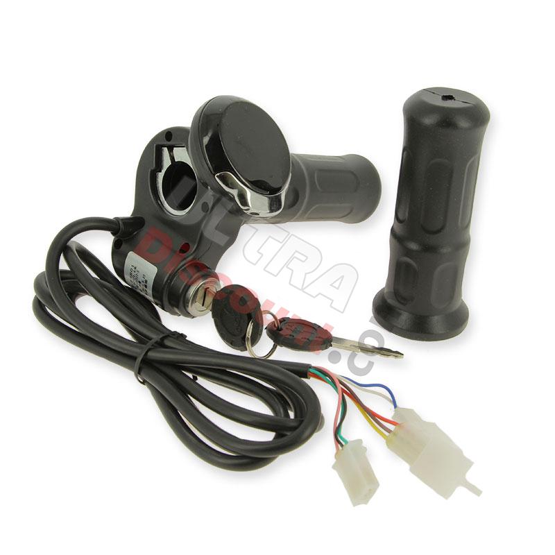 Presa acceleratore elettrico per Mini Citycoco (type2), Ricambi Mini Citycoco Presa acceleratore elettrico per Mini Citycoco (type2), Ricambi Mini Citycoco