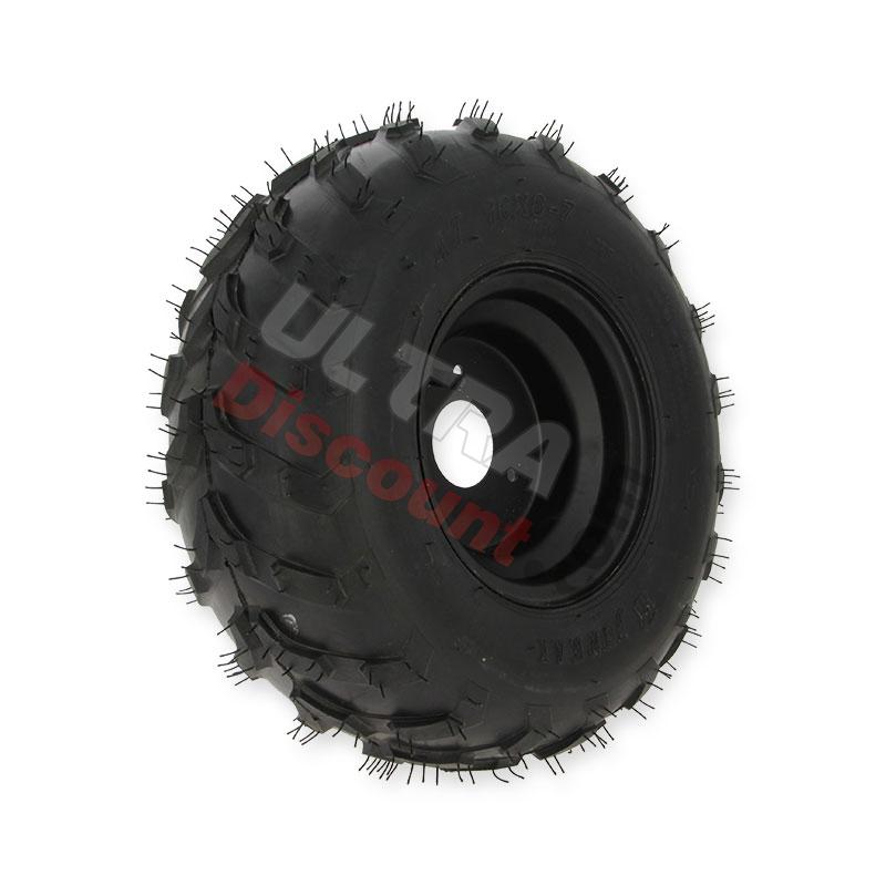 Ruota destra 16x8-7 completa per mini quad (Typo 2), Ricambi ATV elettrici CRZ