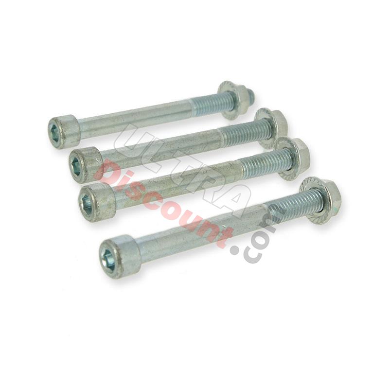 4 Viti 80mm de Supporto manubrio per Dirt Bike, Ricambi Pit Bike